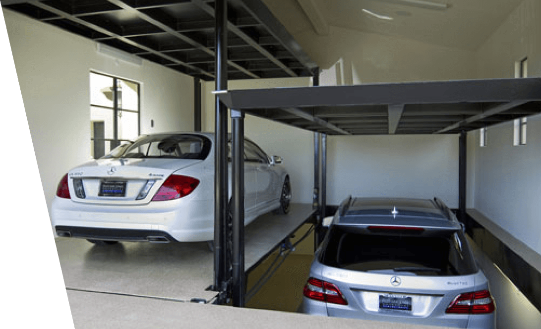 Underground parking lifts for residential garage - Vasari Lifts